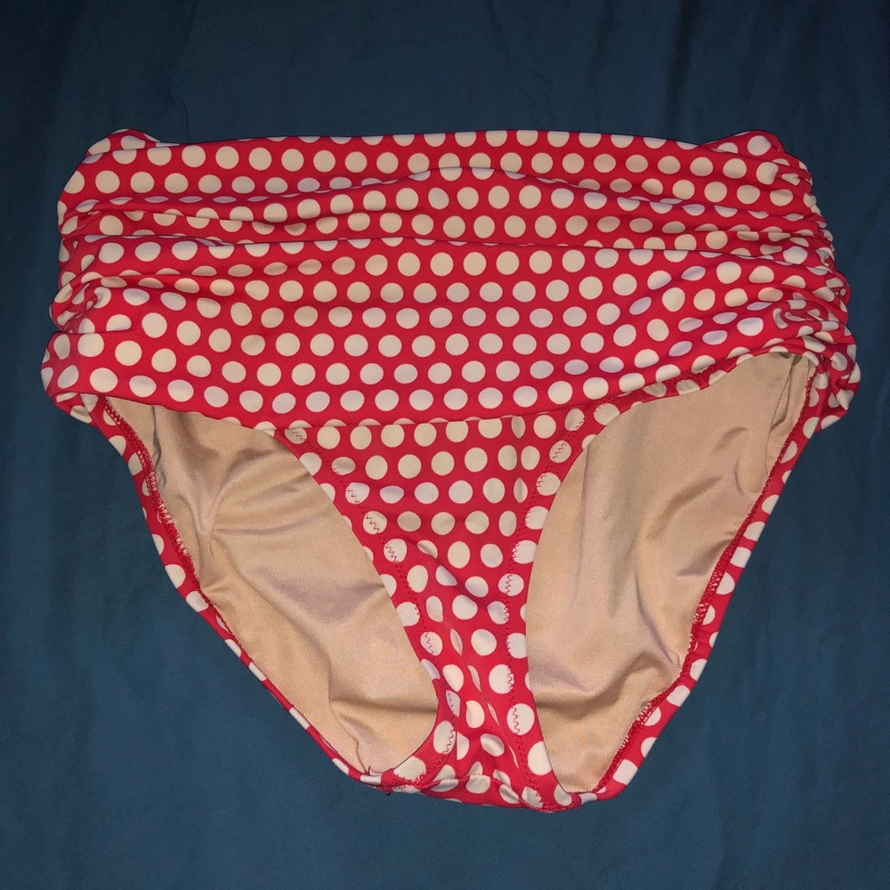 High waisted bathing suit bottoms (never worn)